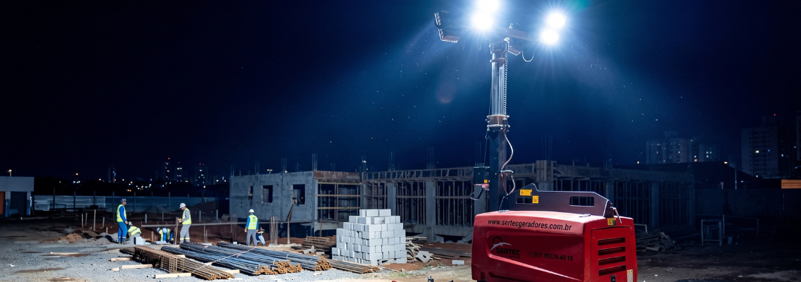 Descubra quando a torre de iluminação para locação é ideal para obras, eventos e operações noturnas com mais segurança e economia.